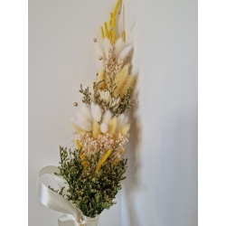 Palma wielkanocna z suszonych i stabilizowanych roślin Wanilia